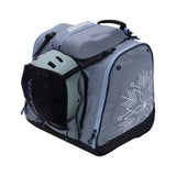 PowderTrekker- Light purple and blue bag with 'Kulkea' branding on a white background
