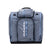 PowderTrekker- Light purple and blue bag with 'Kulkea' branding on a white background