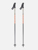 PowerCarbonSkiPole-Green ski poles on a white background