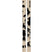 Prodigy1-Two Faction skis with a camouflage pattern on a white background