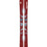 Prodigy1Capsule-Red Faction skis with a white logo on a white background