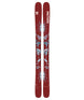 Prodigy1Capsule-Red Faction skis with a white logo on a white background
