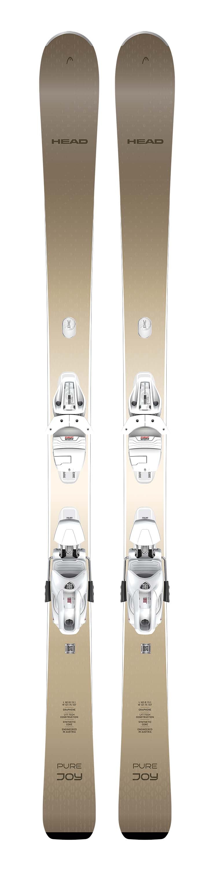 PureJoy_Joy9- Gold ski on a white background