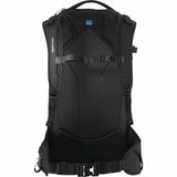 QST25-Black Salomon backpack on a white background