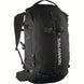 QST38-Black Salomon backpack on a white background