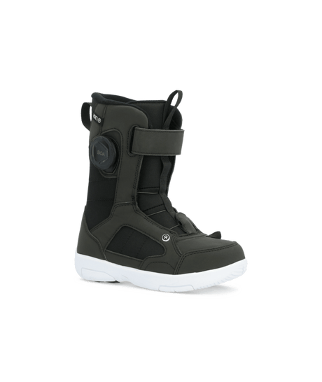 NorrisSBBoot- Black snowboard boot on a transparent background