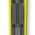 RC4RACEJR- A pair of skis in a yellow and black colorway, featuring the Fischer logo and 'RC4 Race' text.