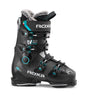 RFITHV75W- Black ski boot with visible branding on a white background