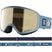 RIO-Salomon ski goggles with blue frame and yellow lens on a white background