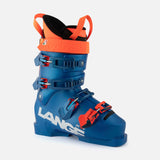 RS70SC- Blue and orange ski boot on a white background