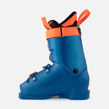 RS70SC- Blue and orange ski boot on a white background