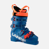 RS90SC- Blue and orange ski boot on a white background