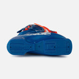 RS90SC- Blue and orange ski boot on a white background