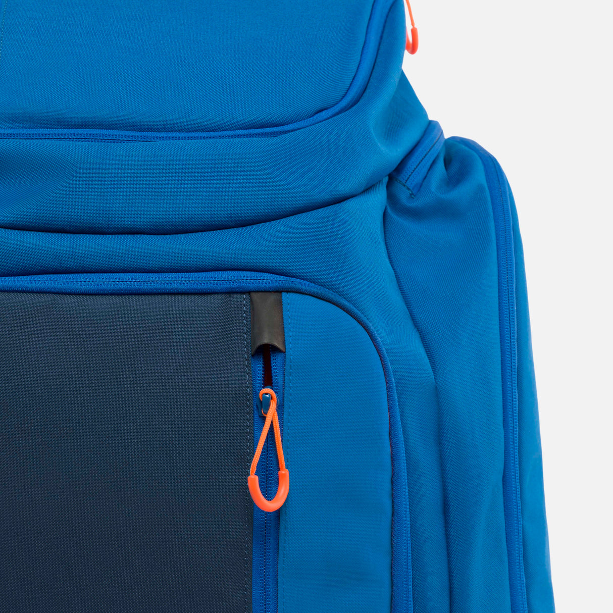 RacerBag- Blue and orange bag on a white background