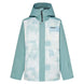 MRangeRCJacket2.0-Light blue and white patterned jacket with hood on a white background