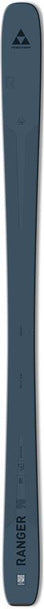 Ranger90- A single ski shown vertically against a plain white background, with a dark blue-gray body and white branding text reading 'RANGER' near the lower section.