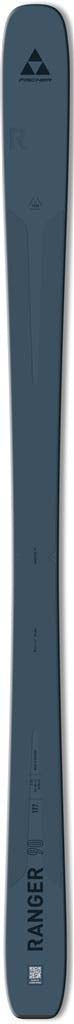 Ranger90- A single ski shown vertically against a plain white background, with a dark blue-gray body and white branding text reading 'RANGER' near the lower section.