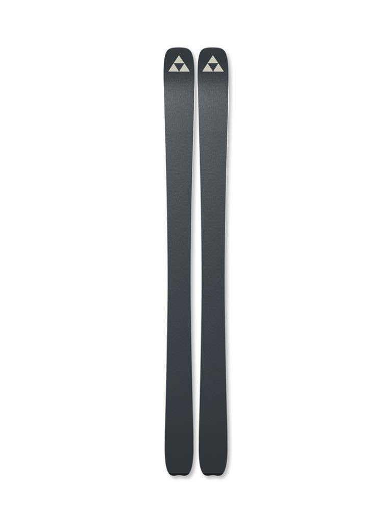 Ranger90- A single ski shown vertically against a plain white background, with a dark blue-gray body and white branding text reading 'RANGER' near the lower section.