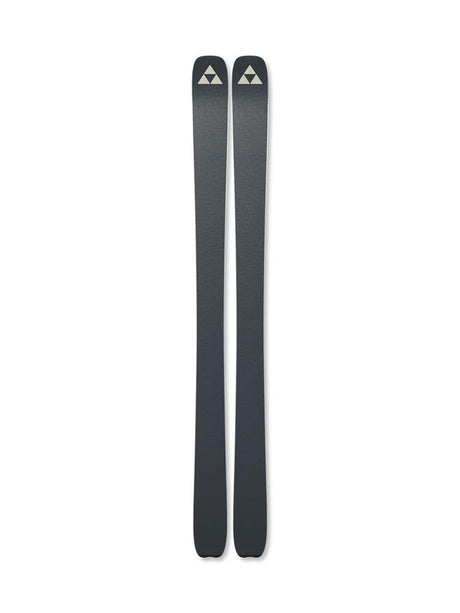 Ranger90- A single ski shown vertically against a plain white background, with a dark blue-gray body and white branding text reading 'RANGER' near the lower section.