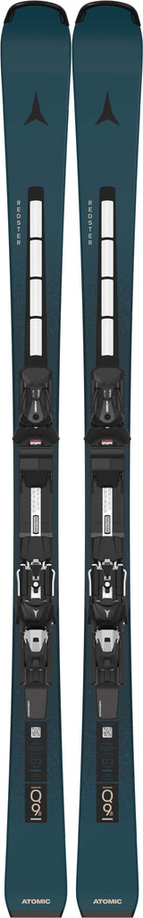 RedsterQ9.8- Blue and black ski on a white background