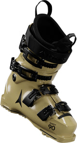 Remedy90LC- Beige and black Atomic ski boot on a white background