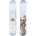 Rene- Two views of a white snowboard on a white background