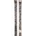 Revolt96Flat-Two skis with a detailed pattern on a white background