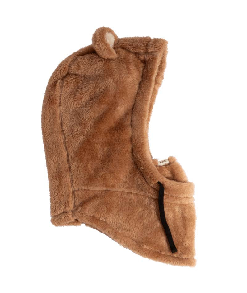 RidgeHoodKids-Children's bear-themed hooded on a white background