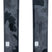 Ripstick88- Black and grey ski on a white background