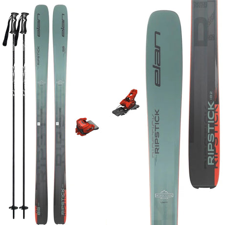 Skis on white back ground available on black friday special