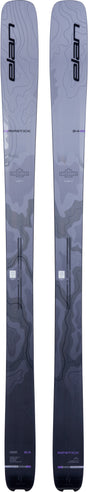 Ripstick94W- Purple skis on a white background 