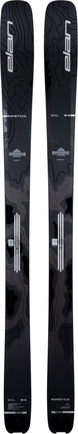 Ripstick94WBlackEdition- Black ski on white background