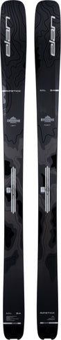 Ripstick94WBlackEdition- Black ski on white background