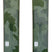 Ripstick96- Green ski on a white background