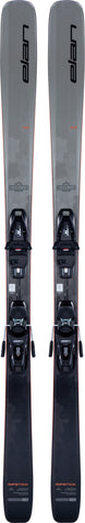 RipstickR4EL10GW- Grey and black ski on white background
