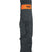 Roadie-Black snowboard bag with orange Rome logo on a white background