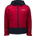 RookieKidsJacket- Black and red kids jacket on a white background
