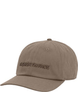 RoomyNormHat- Light Brown Baseball Cap that says 'The North Face'