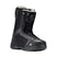 Rosko- Black snowboard boot on a white background