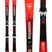 RossignolHeroST_KonectSPX14SystemBinding_AdultSkis2027- Red Rossignol ski with bindings on a white background