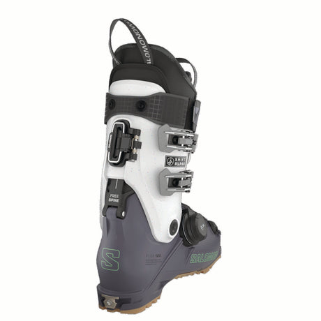 SHIFTALPHABOA120-Salomon ski boot on a white background