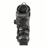 SPROALPHACBOA100-Black Salomon ski boot on a white background