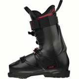SPROALPHACBOA120-Black and red Salomon ski boot on a white background