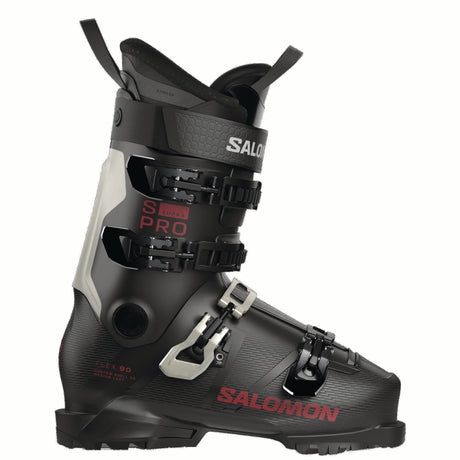 SPROSUPRA90-Salomon ski boot on a white background