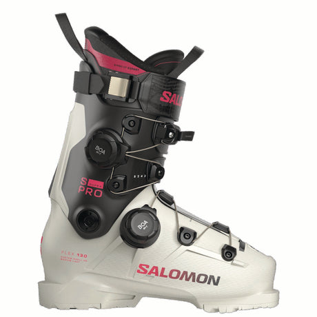 SPROSUPRADUALBOA130-Salomon ski boot on a white background