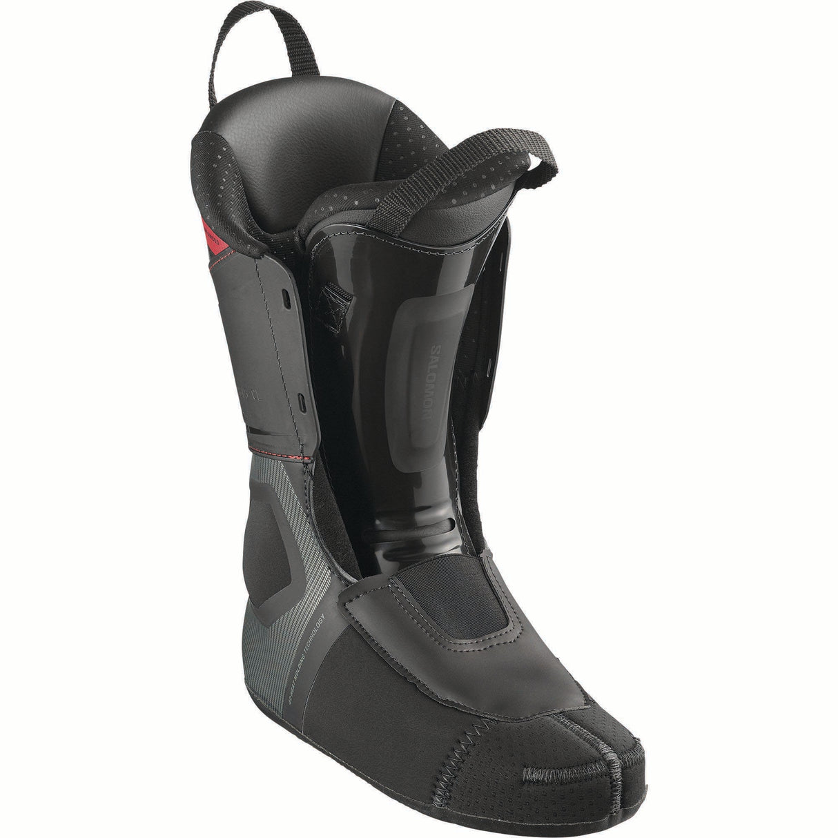 SPROSUPRASBOA110-Salomon ski boot on a white background
