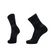 Zero Cushion Mini Sock-Pair of black socks on a white background