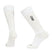 Full Cushion Logo Snow Sock-White socks with a brand logo on a white background