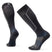 Ski Zero Cushion Extra Stretch HV- Pair of black and gray knee-high socks on a white background