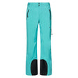 Unbound Gore-Tex Shell Pant 2.0-Turquoise ski pants with black accents on a white background